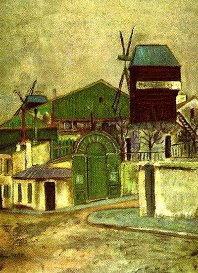 Maurice Utrillo moulin de la galette china oil painting image